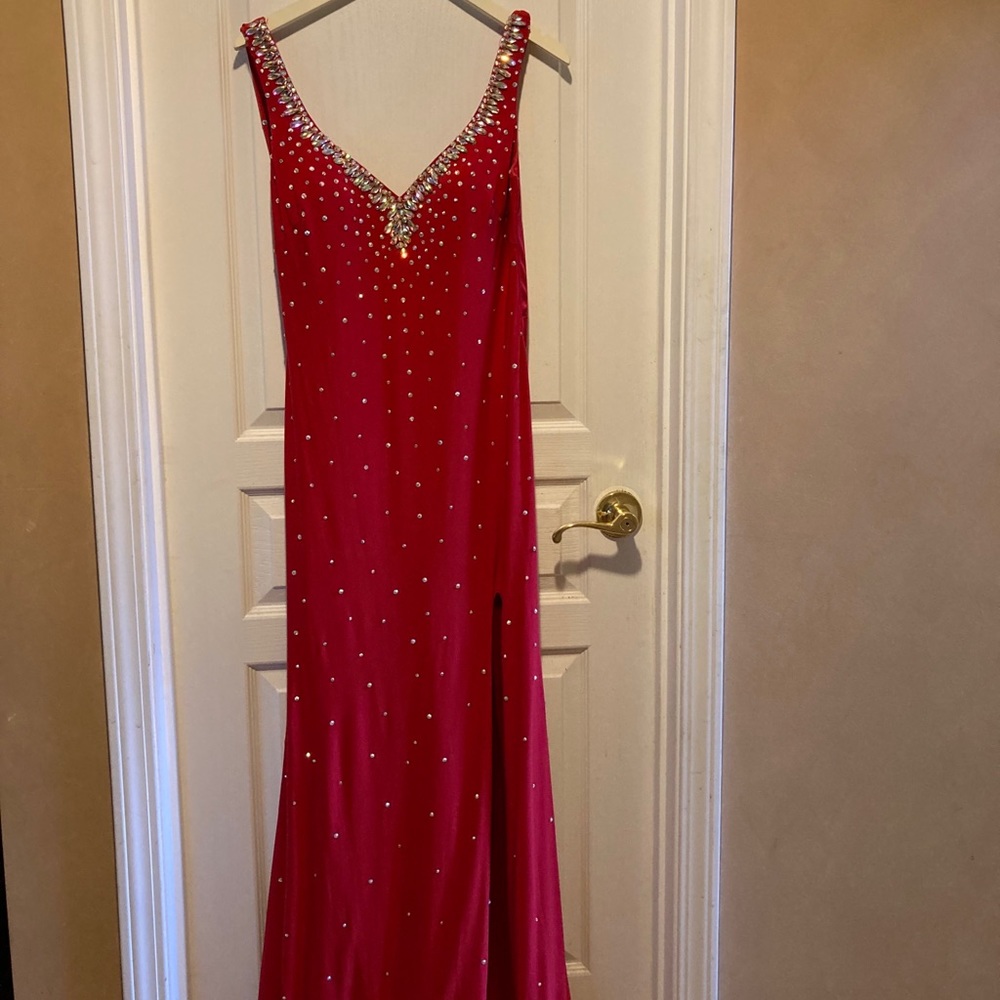 Red dress
